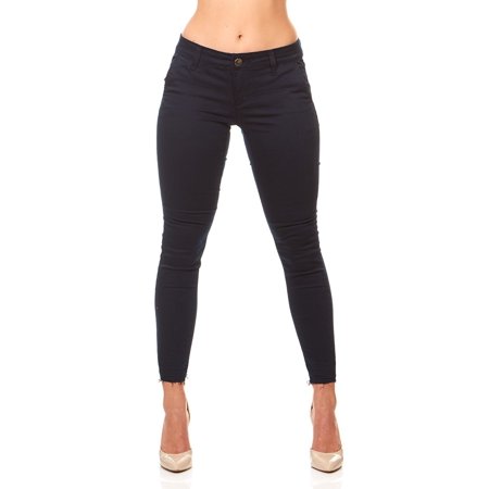 VIP Jeans for women | Skinny Jeans Pants with trouser pockets | Butt Lift Slim Fit Stretchy Material comes in Black Green or Blue | Junior sizes