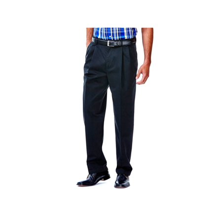 Haggar Men's Work To Weekend® Khaki Pleat Front Pant Classic Fit 41114957524