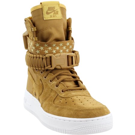 Nike Womens Sf Air Force 1 Casual Sneakers Shoes - Bronze 10.5