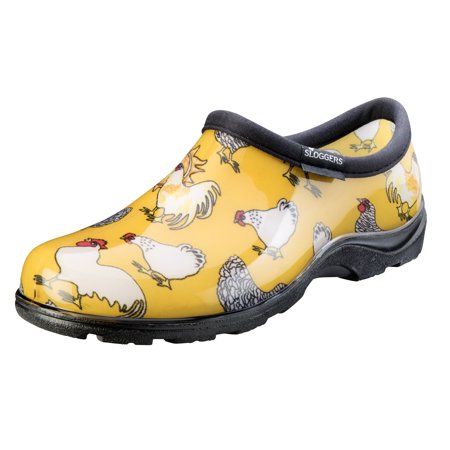 Sloggers Women's Waterproof Chicken Print Comfort Shoes