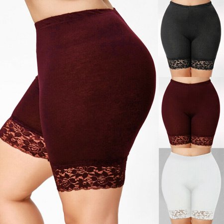 Multitrust Women Stretch Casual Shorts Exercise Yoga Workout Safety Pant Seamless Plus Size