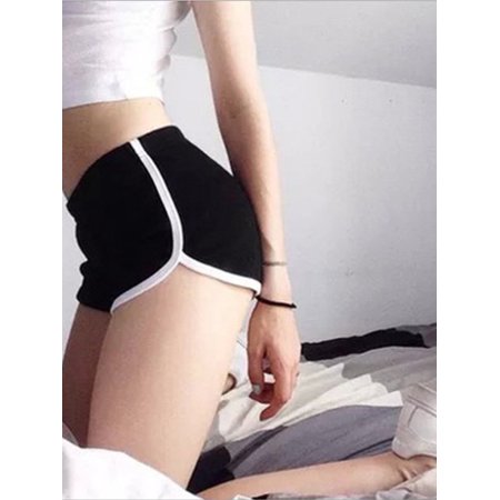 Women Yoga Shorts Side Striped Fitness Sports Gym Activewear Running Jogging Summer Beach Shorts Casual Lounge Hot Pants