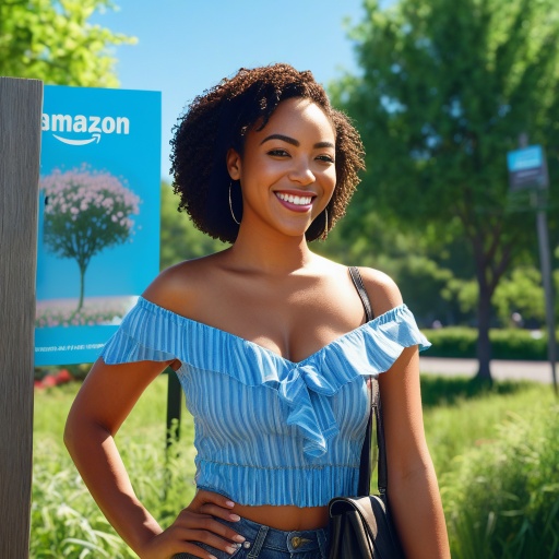 a woman smiling at camera wearing summer outfits