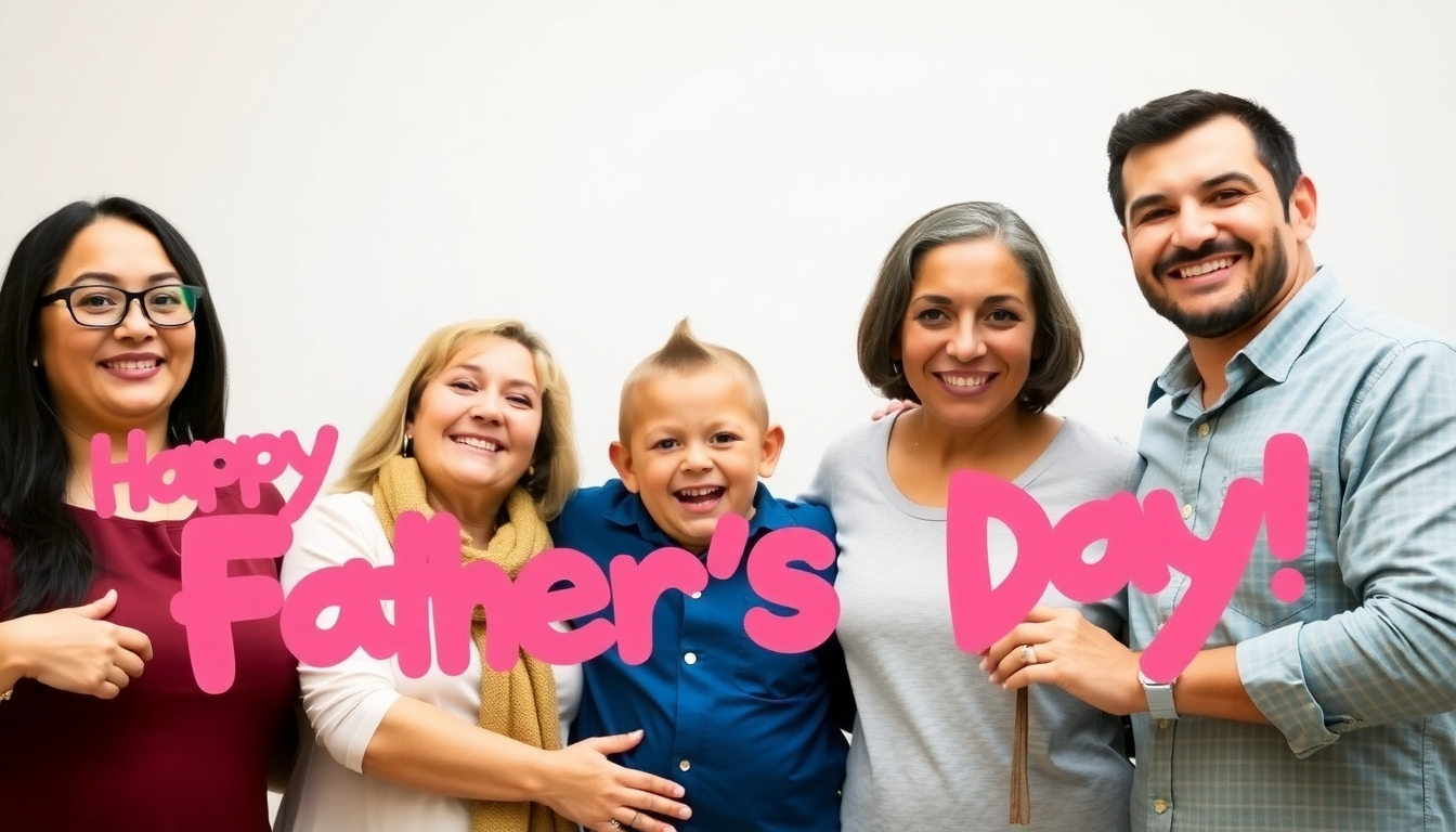 a group of people holding up pink signs