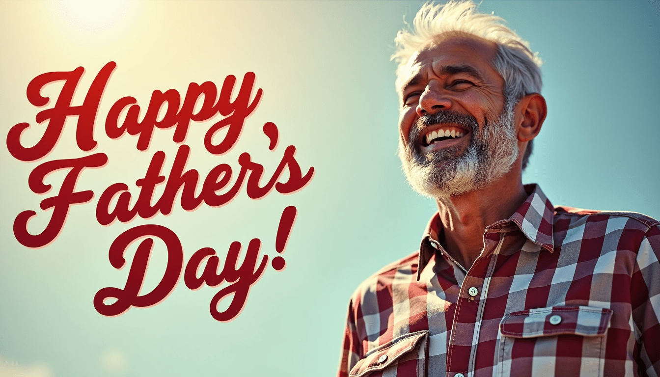 a man with a beard laughing